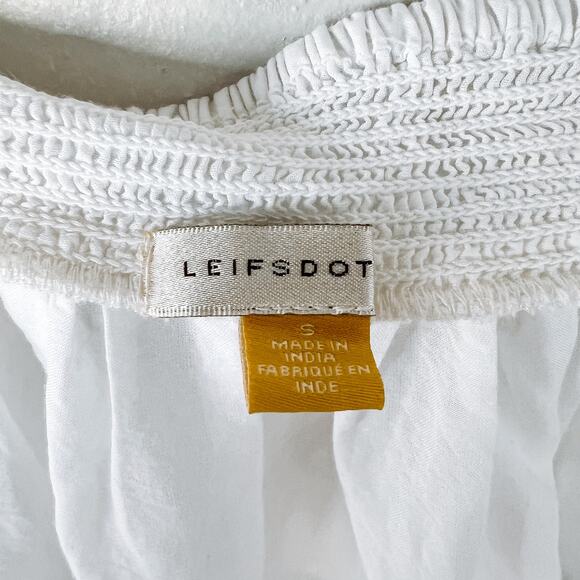 Anthropologie Leifsdottir Cadena Peasant Top Small - Picture 3 of 6